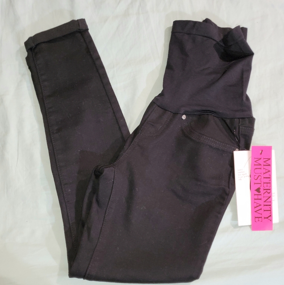 New Bella Vida Maternity Black Jeans